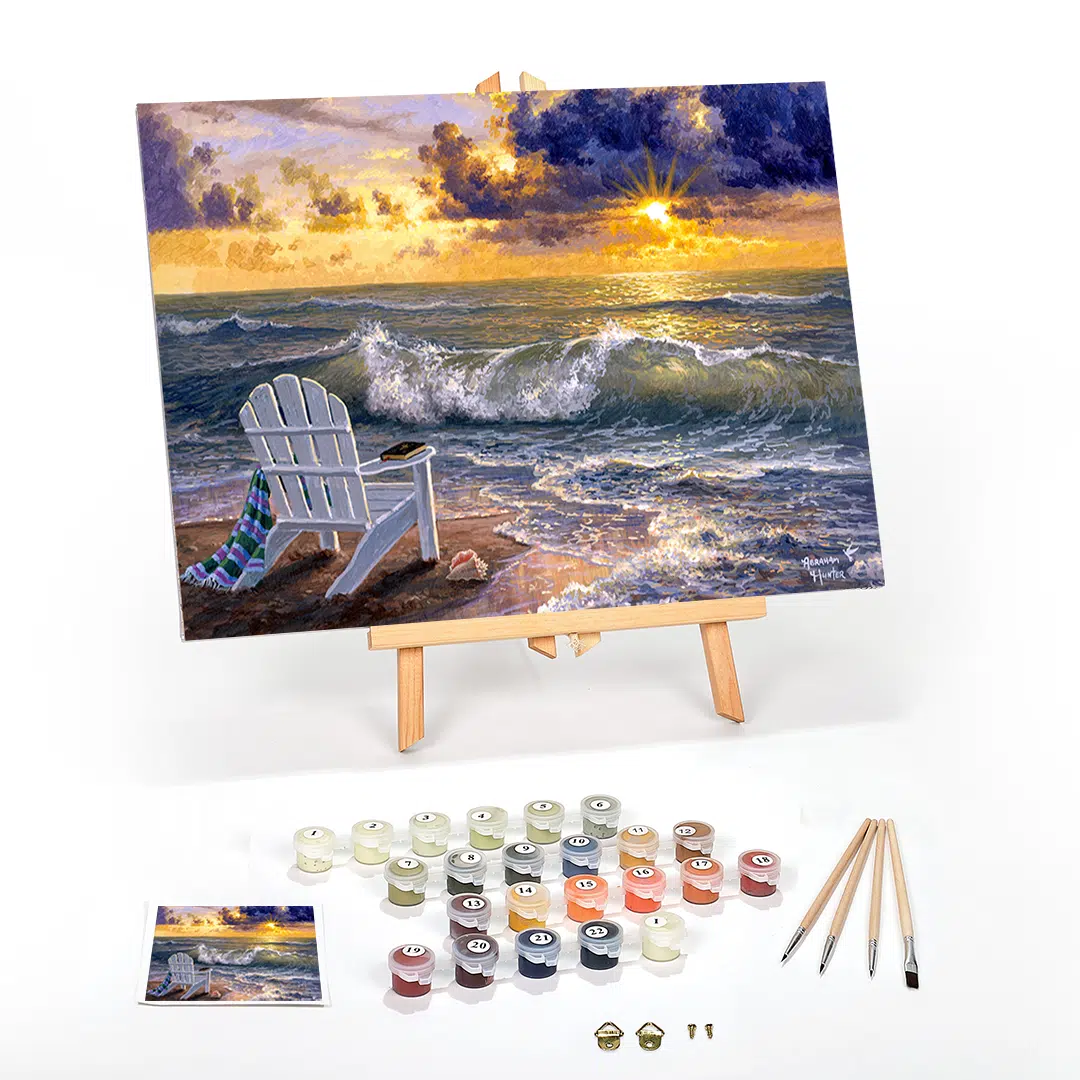 Ledgebay Paint by Number for Adults Crafts for Adults(Be Still)