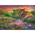 thumbnail image 1 of Ledgebay Paint by Number Kit for Adults, Unframed (Sunset Swans), 1 of 9