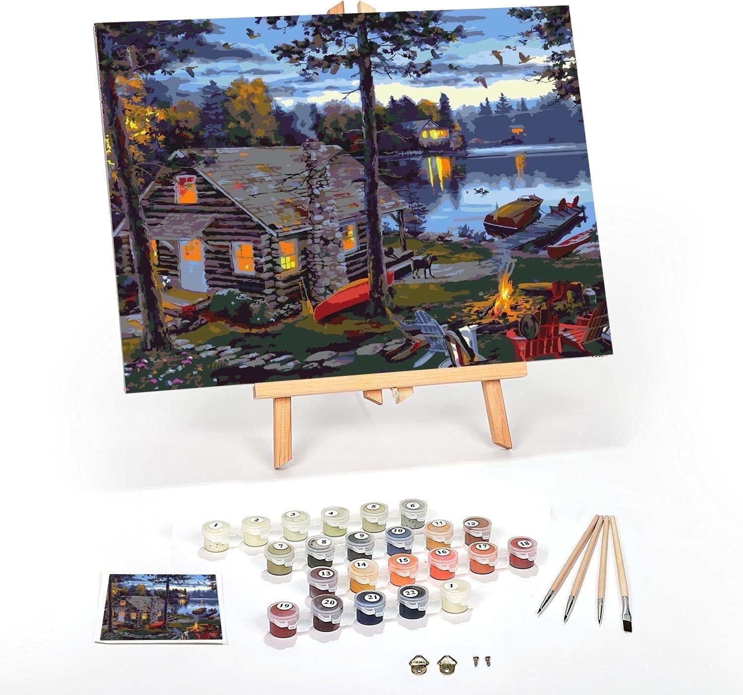 Ledgebay Paint by Number for Adults Crafts for Adults(Life's Reward)