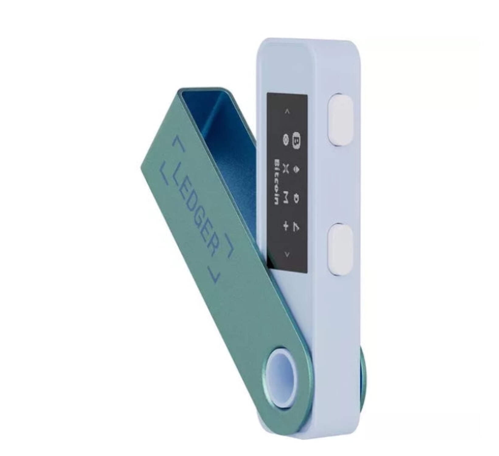 Ledger Nano S Plus Hardware Wallet - Black - Orange - Blue - White - Ice -  Walmart.com
