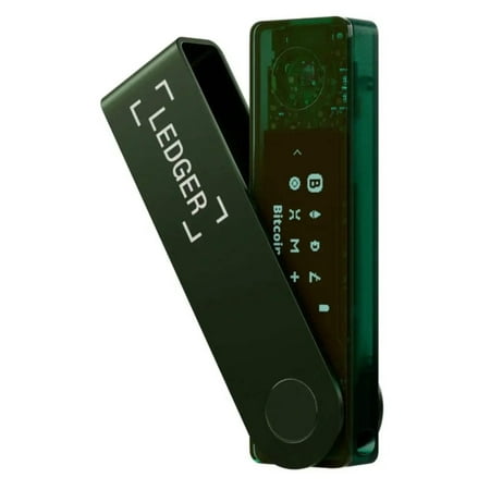 Ledger - Nano X Crypto Hardware Wallet - Bluetooth - Emerald Green