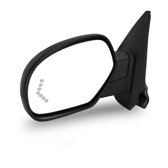 Ledkingdomus 1x Driver Side Mirror for 07-13 Chevy Silverado Sierra 1500 2500 3500 Power Heat
