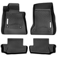 thumbnail image 1 of RVNI 3D Front and Rear 4 pieces Floor Mats for 2016-2023 Chevrolet Camaro, All-Weather Protection, 1 of 5