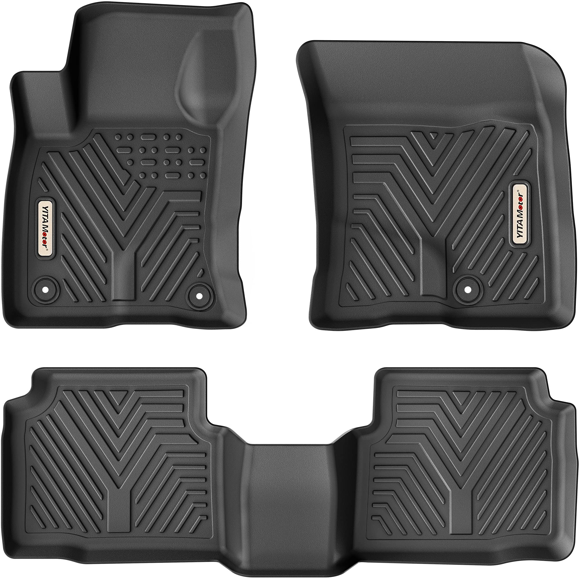 GGBAILEY Ford Explorer Black Classic Carpet Car Mats / Floor Mats
