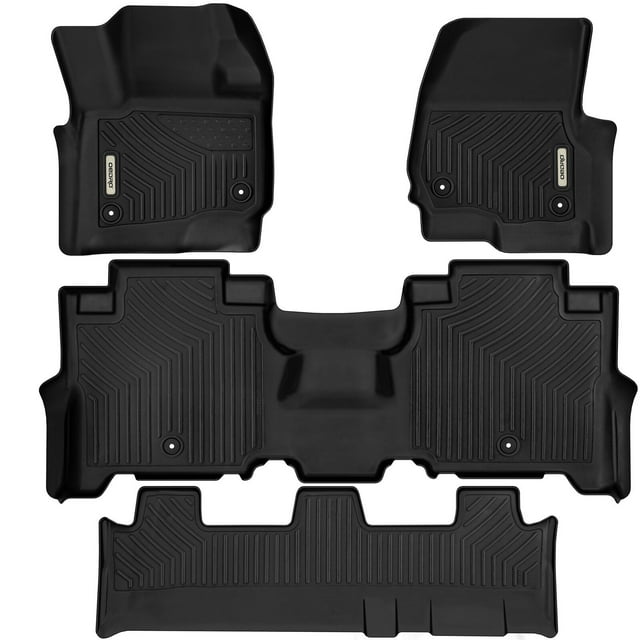 Ledkingdomus Floor Mat Liner TPE Rubber 3D for 20182023 Ford
