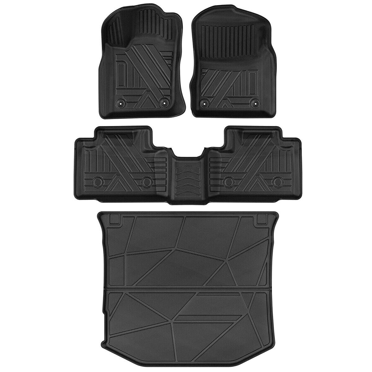 Ledkingdomus Floor Mats Cargo Liner for 2022 Grand Cherokee WK 2016