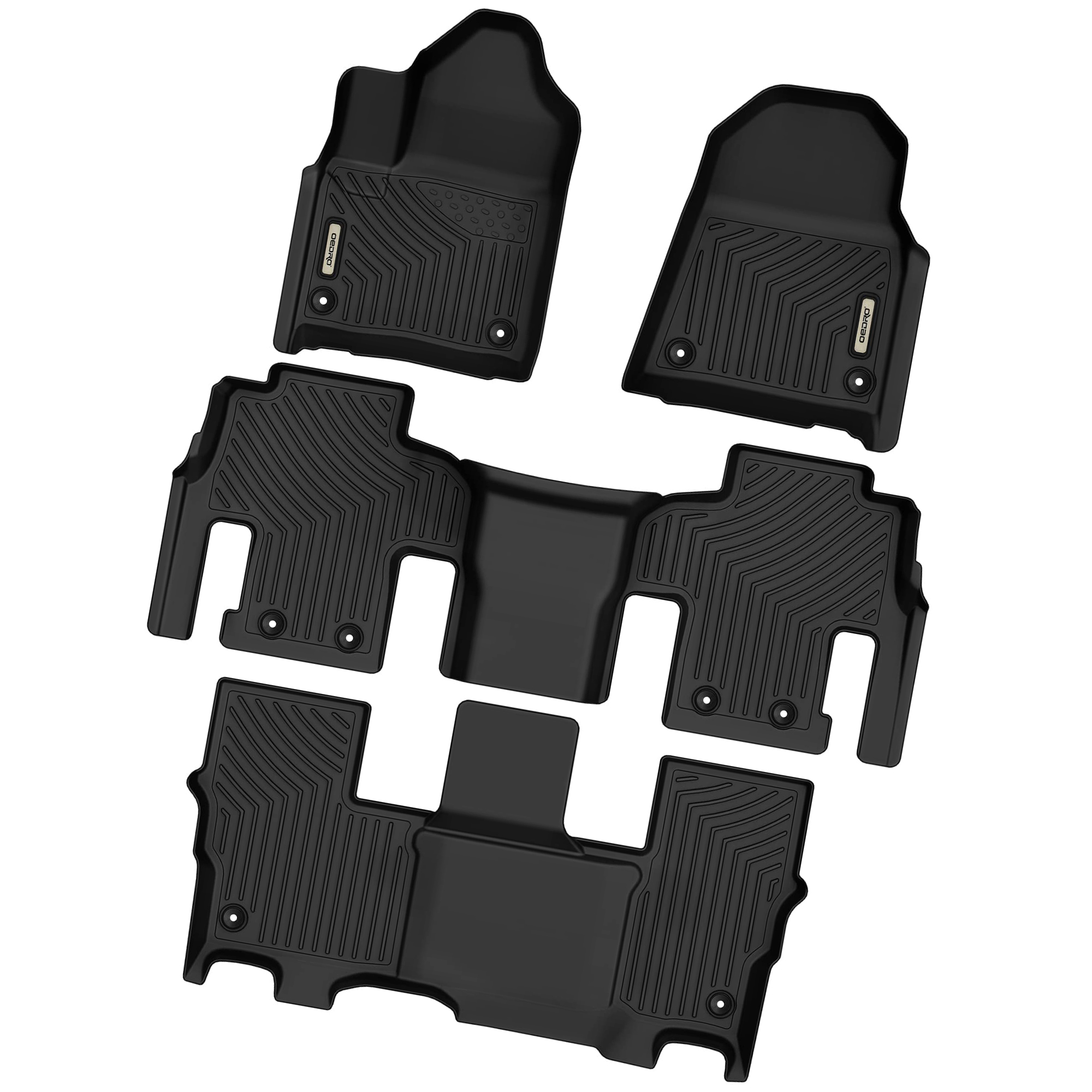 Ledkingdomus Floor Mats Cargo Liners TPE Rubber For 20172022 Honda CR