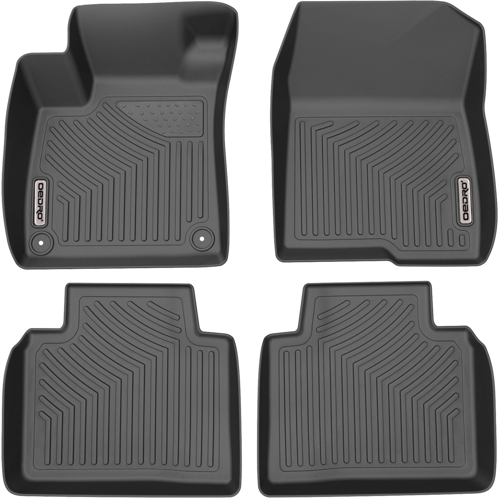 Ledkingdomus Floor Mats Compatible wih 20182022 Honda Accord Black TPE