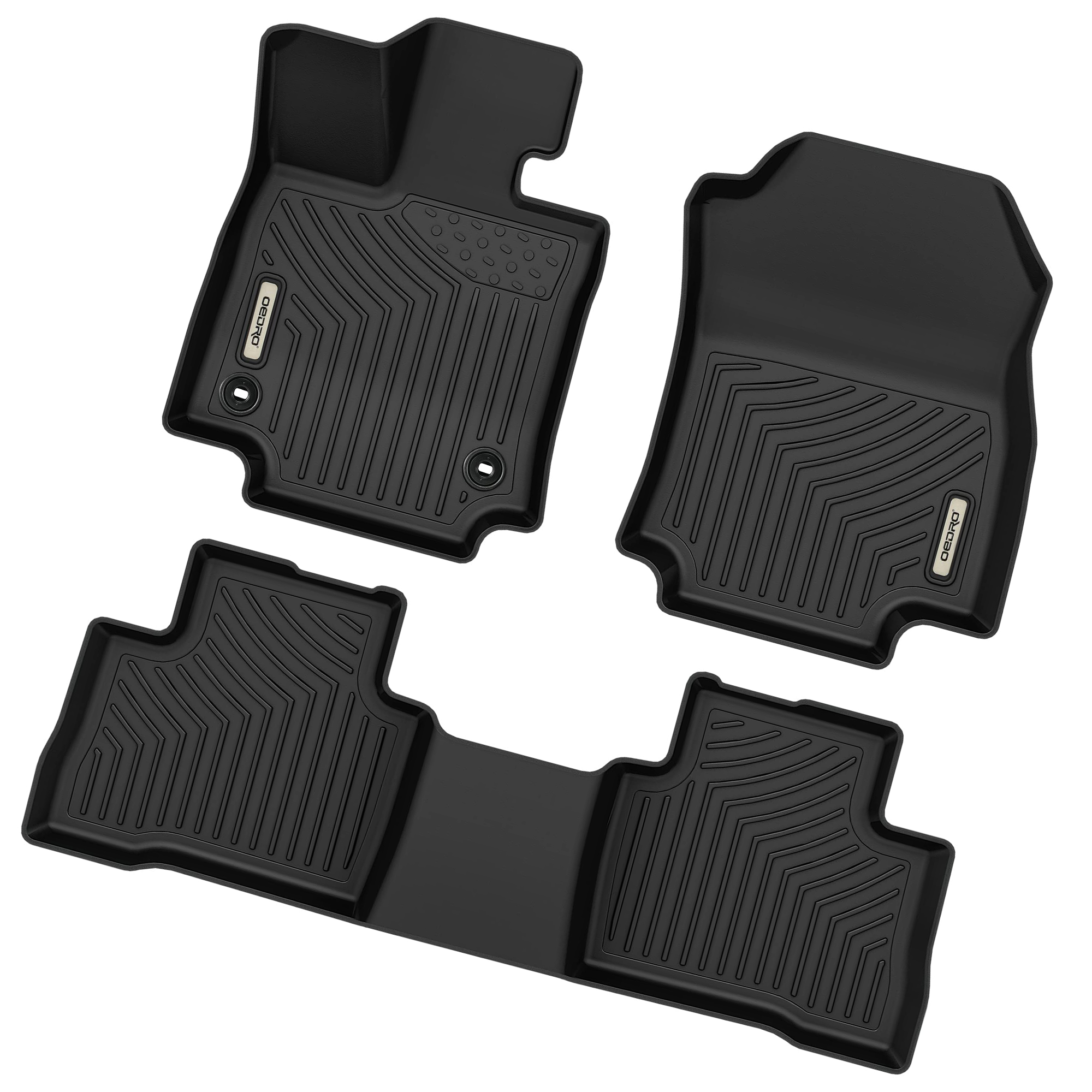 GripDrive Pro 3D Custom Fit Car Floor Mats for Honda Civic 2012 2015