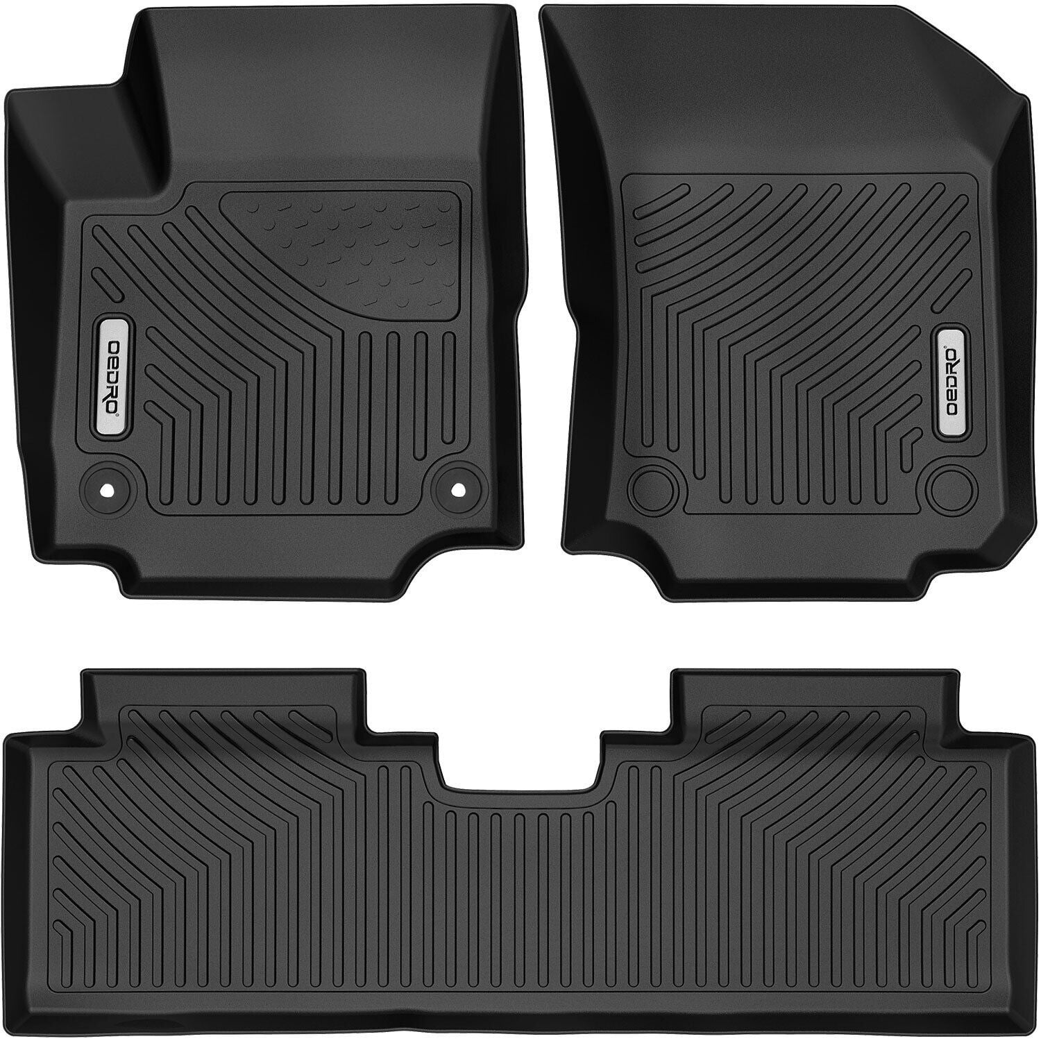 Ledkingdomus Floor Mats Liners 2 Row Set For 20182023 Chevy Equinox