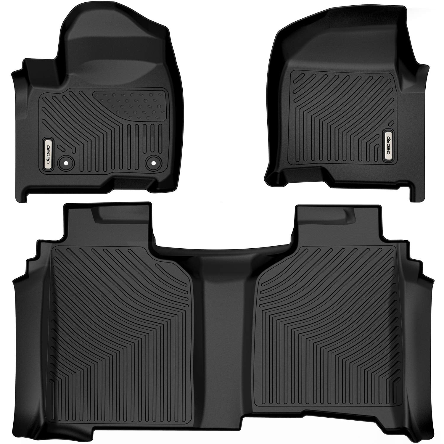 Ledkingdomus Floor Mats Set for 20192023 Chevy Silverado 1500/GMC