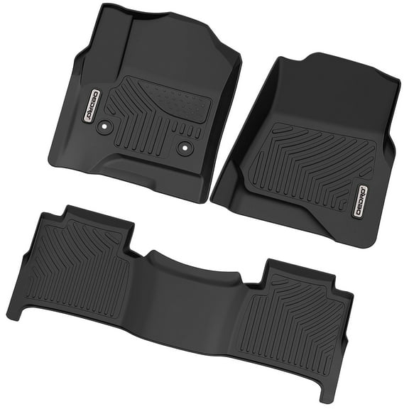 RVNI Floor Mats TPE Rubber 3D Compatible with 2015-2020 Chevy/Chevrolet Tahoe/GMC Yukon Carpet All Weather 3D Liner