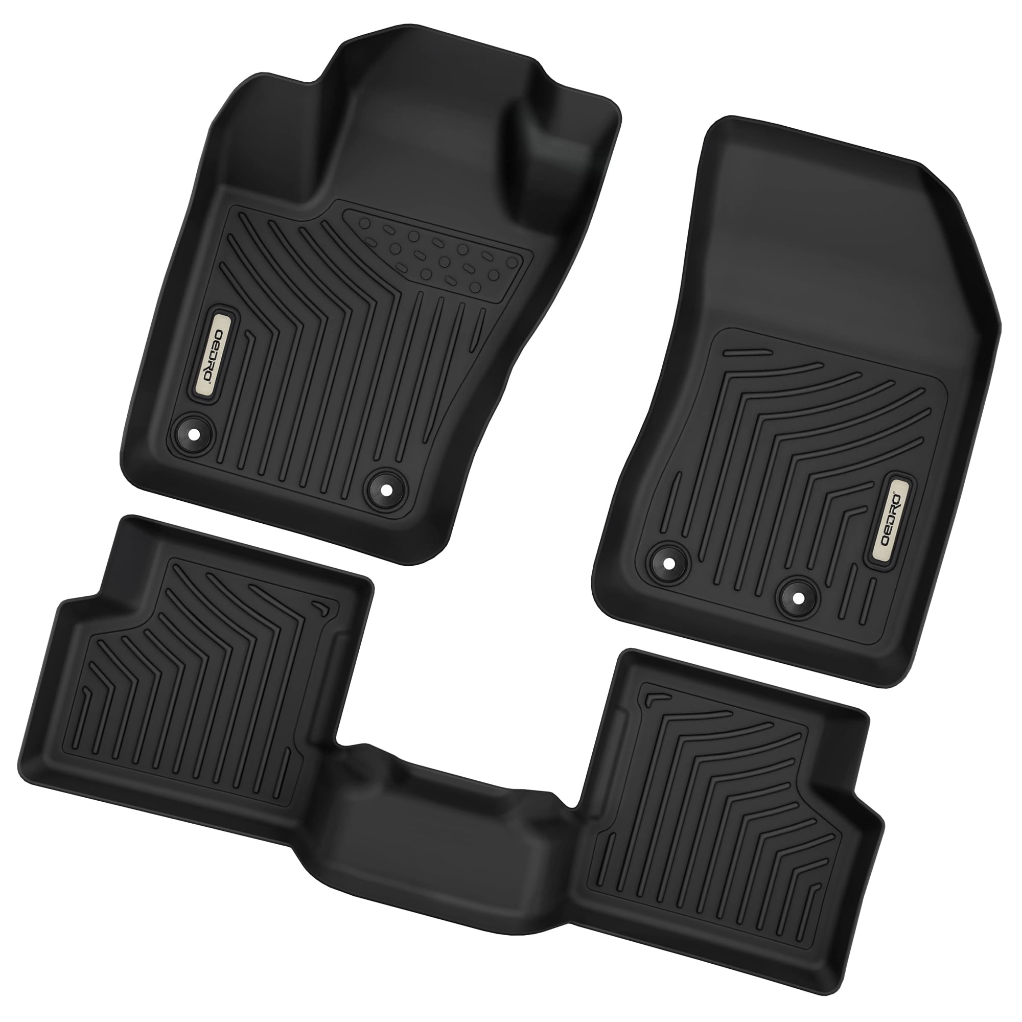 RVNI Floor Mats for 2015-2023 Jeep Renegade All Weather TPE Rubber Liners