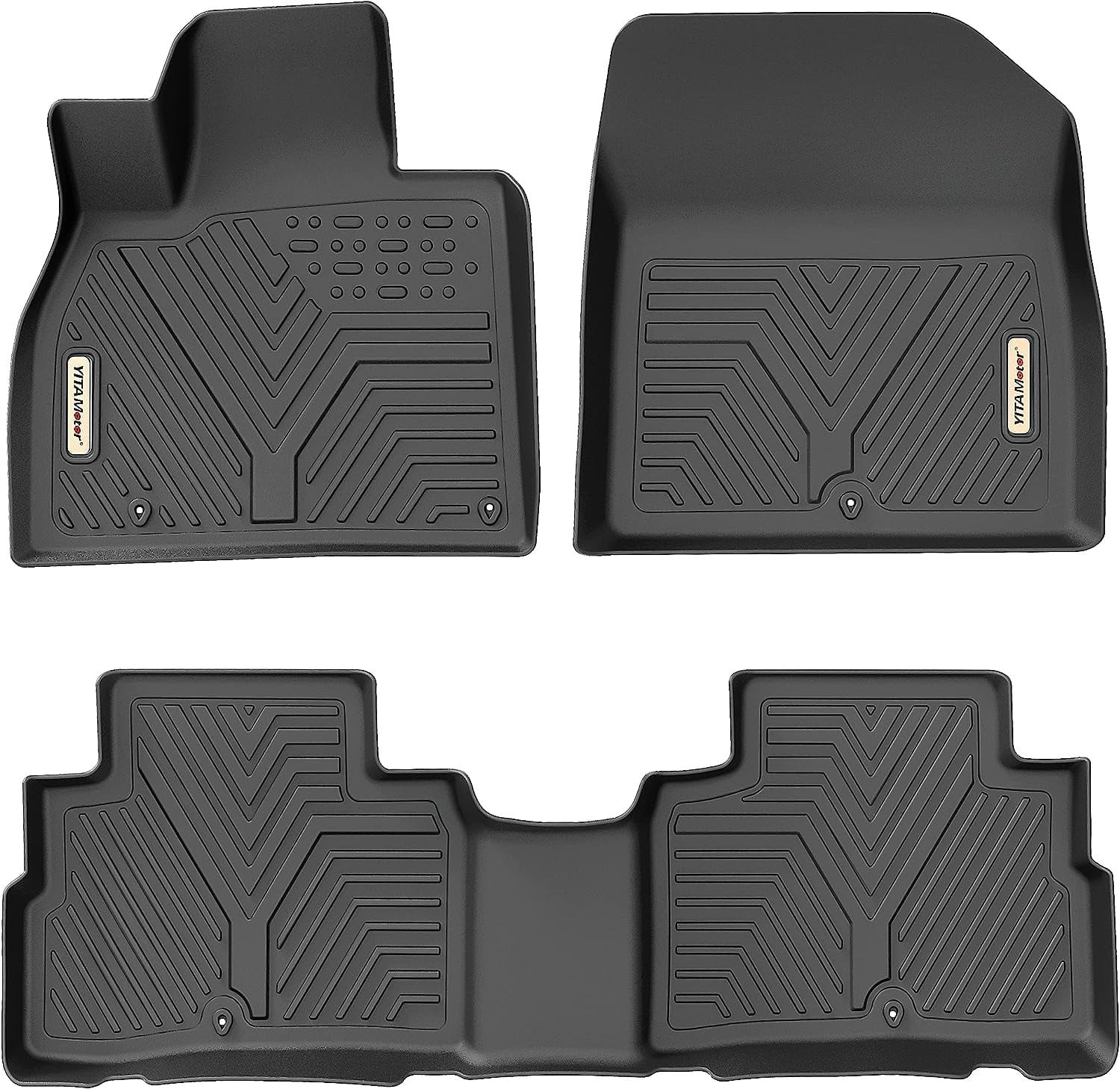 2020-2024 Kia Telluride Rubber Floor Mats, Free Shipping