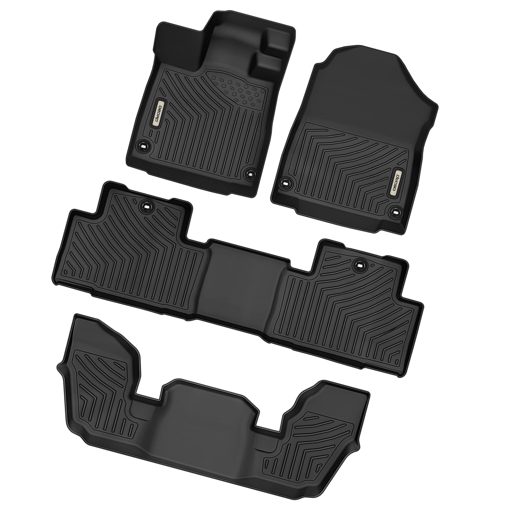 Ledkingdomus Floor Mats for 20222023 2024 Acura MDX All Weather 3rd