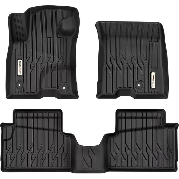 RVNI Floor Mats for 2022-2025 Ford Maverick Hybrid All-Weather TPE Front and Rear Row Floor Liners Fit Maverick Car Mats
