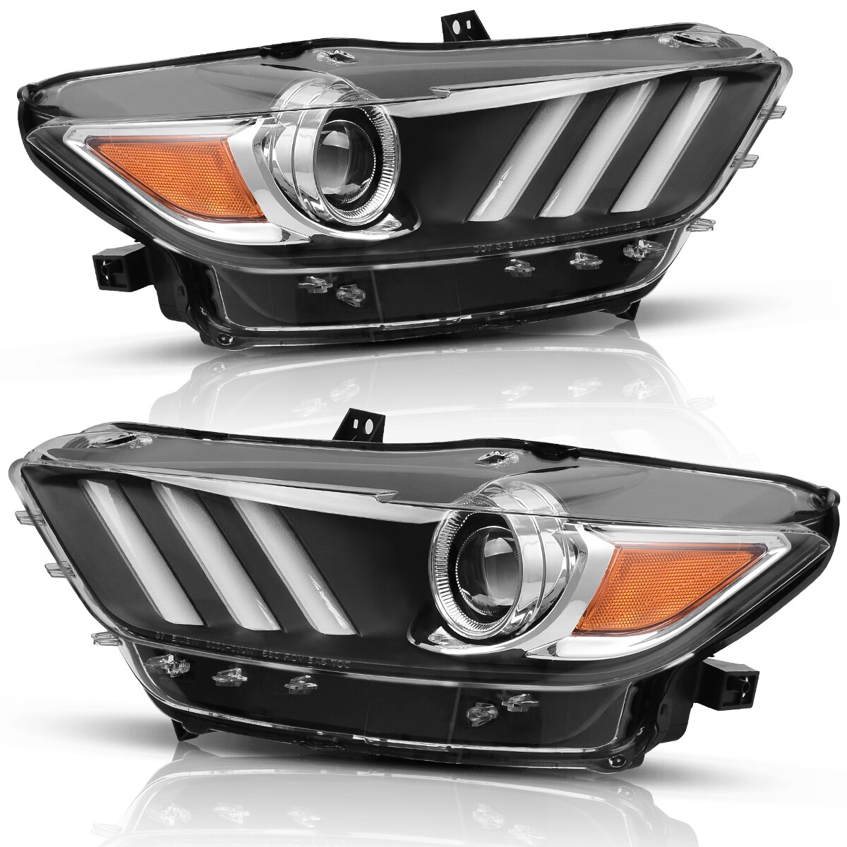 Aftermarket shop replacement headlights