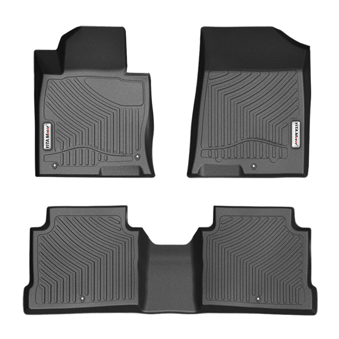 Heavy Duty Dish Rubber Floor Mats, All Weather Protection, Diamond Grid