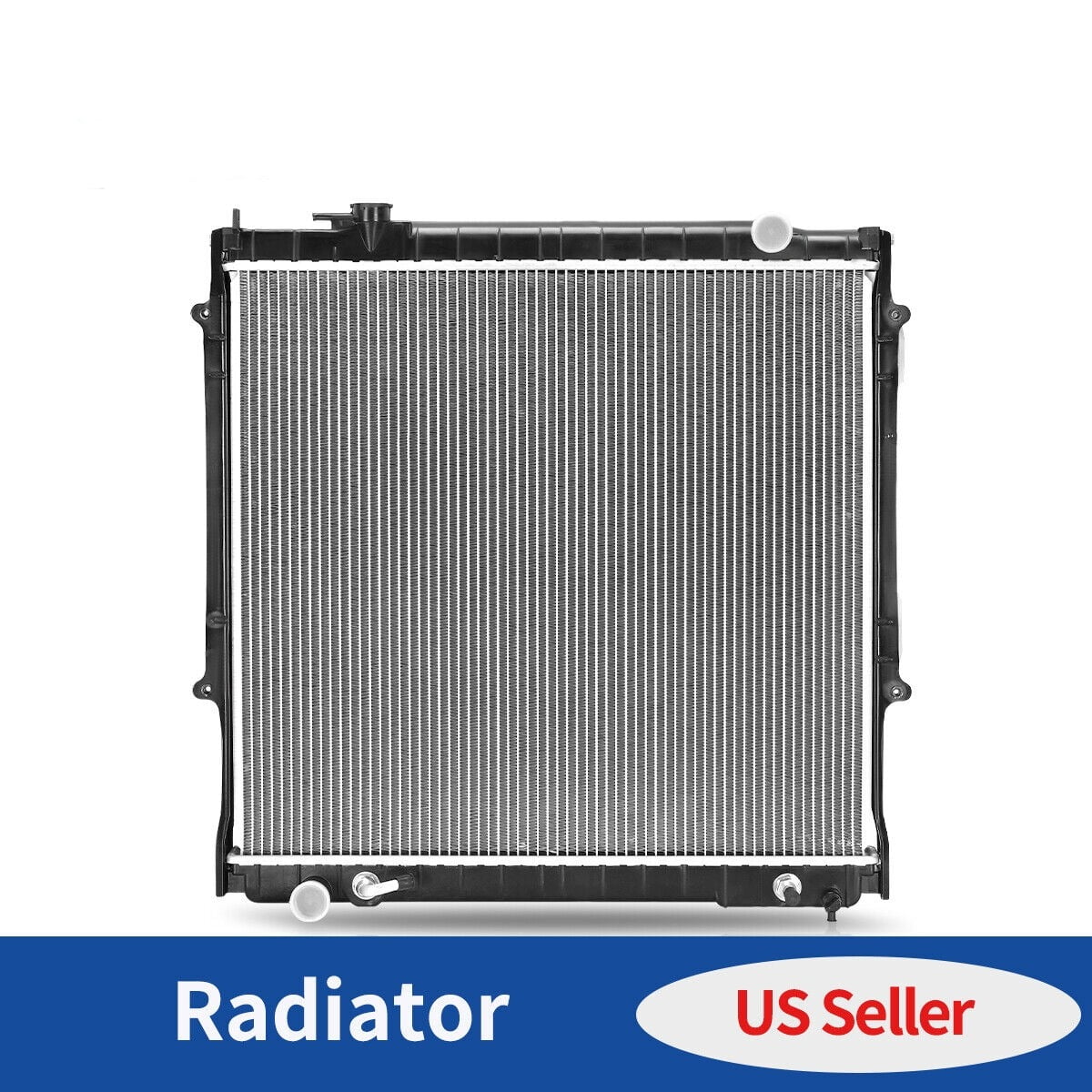 Ledkingdomus Radiator Compatible with 1995-2004 Toyota Tacoma 2.7L L4 3.4L V6 Aluminum