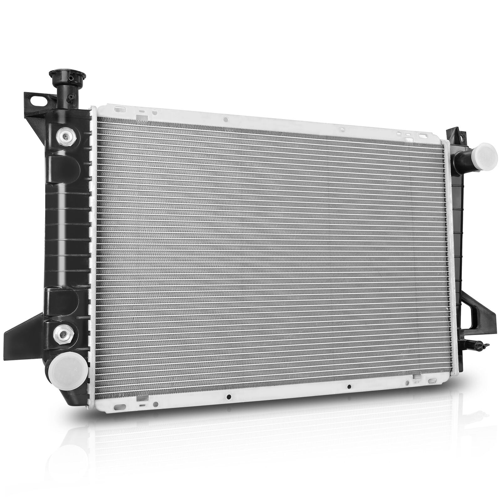 Ledkingdomus Radiator Complete Ford F-150 F-200 F-250 F-250 HD F-350 Bronco 5.0L 5.8L V8