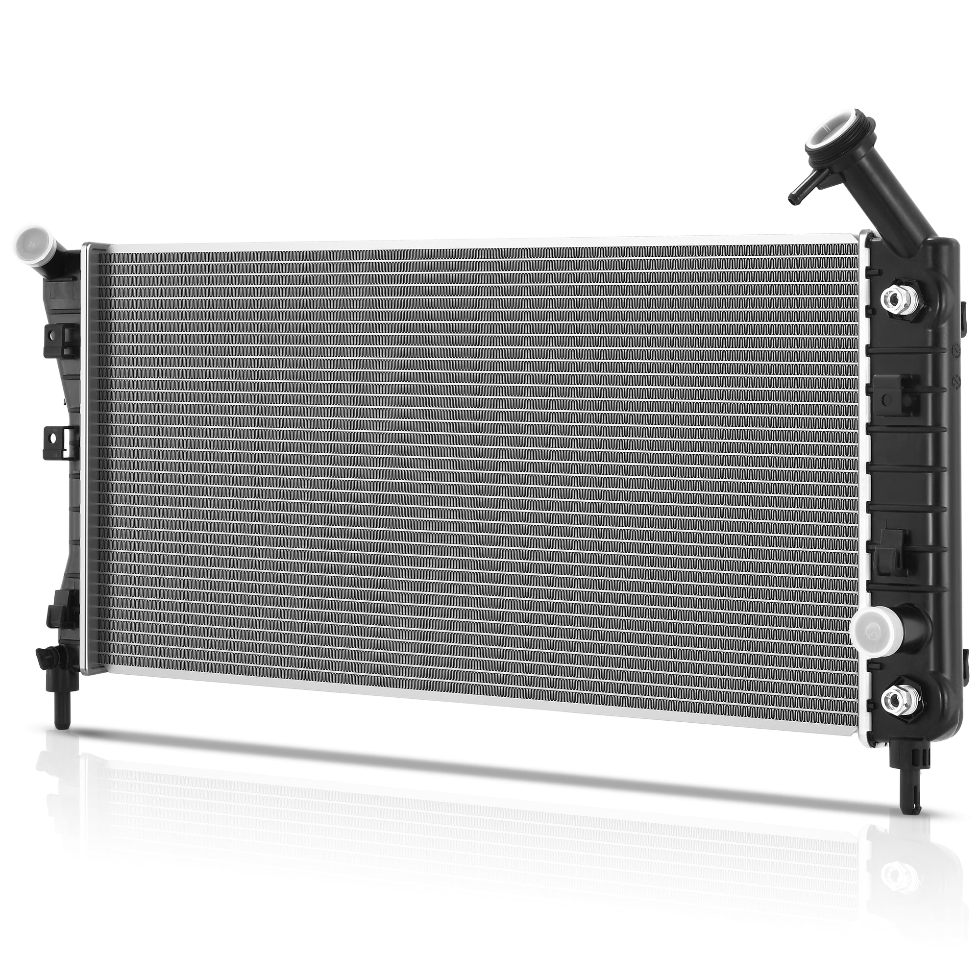 Impala Radiator Ledkingdomus Radiator for 2004-2005 Chevy Impala 2005-2009 Buick La ...