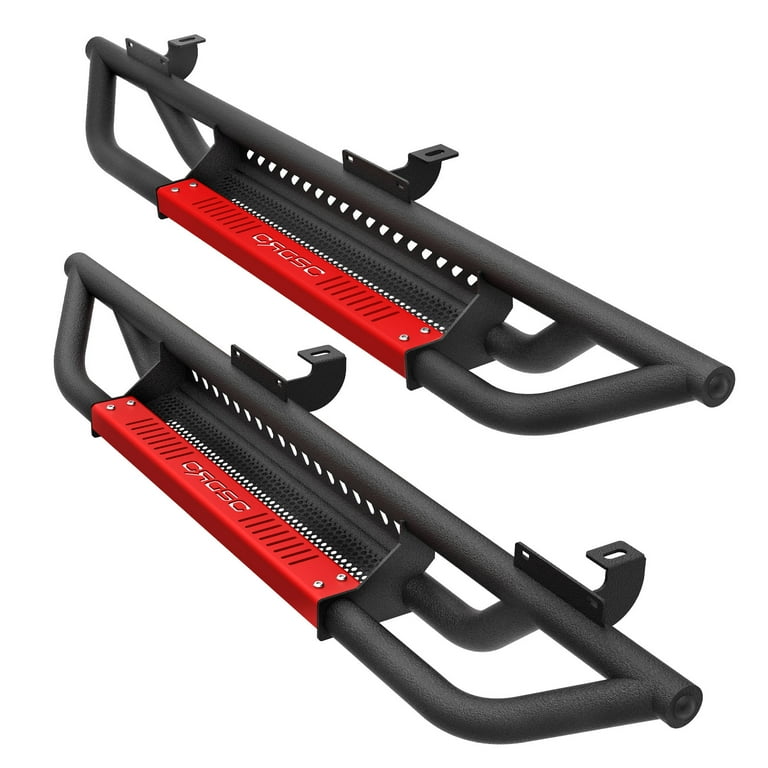 Ledkingdomus Side Step for 2007 2018 Jeep Wrangler JK 2 Door