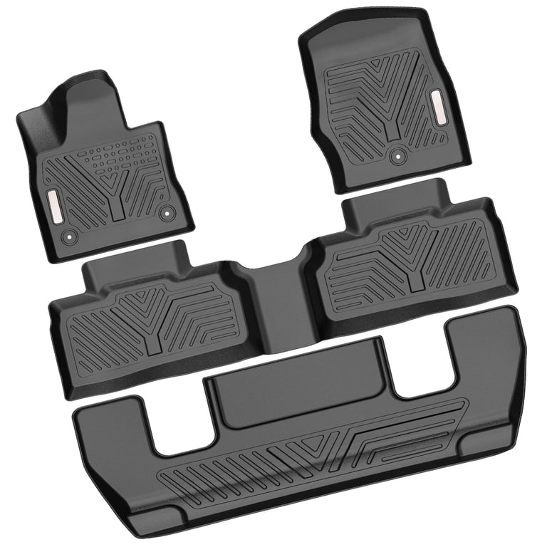 KIWI MASTER Floor Mats for 2015-2019 Ford Explorer All Weather Mat