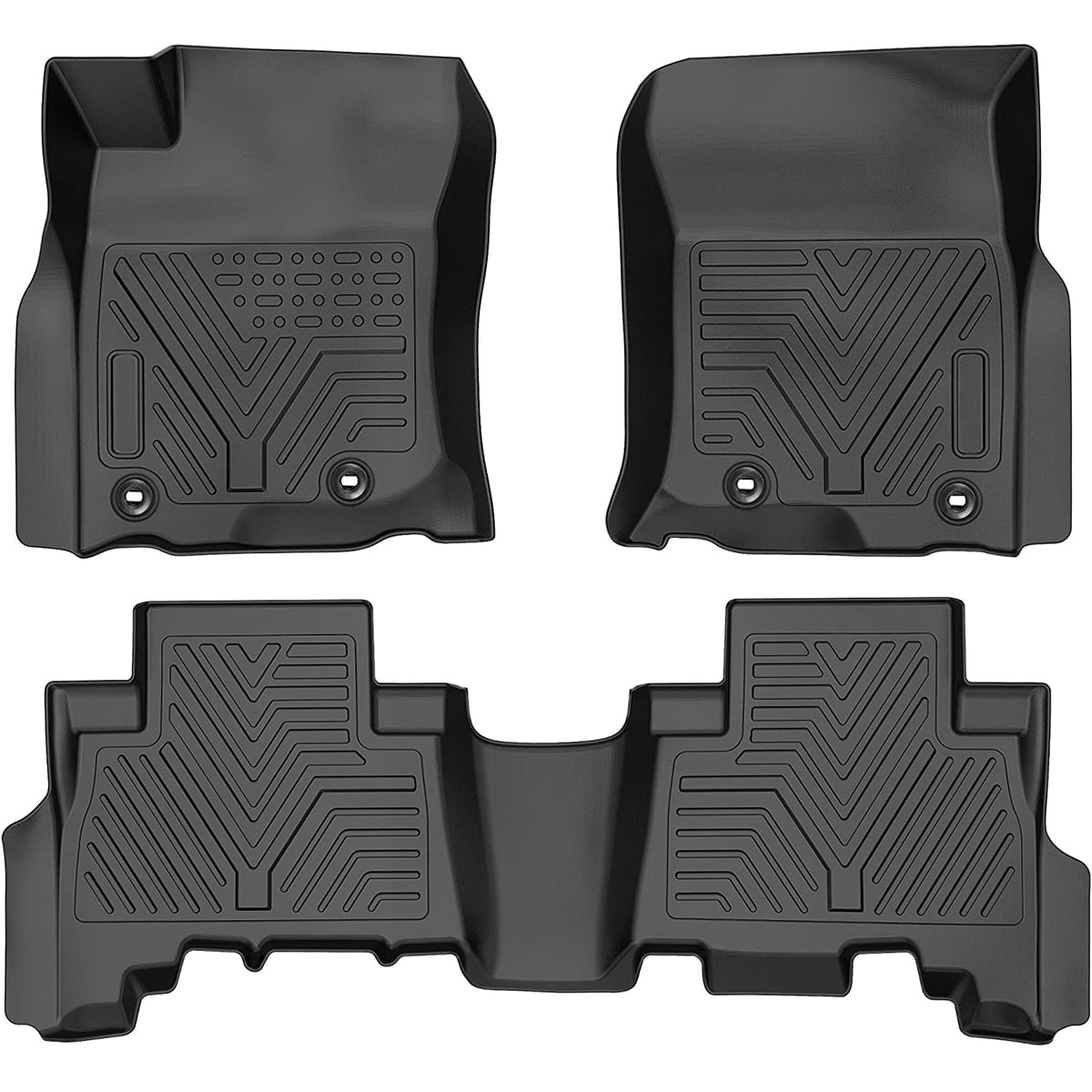 Ledkingdomus TPE Rubber 3D Molded 4 Pieces for 20182022 Honda Odyssey