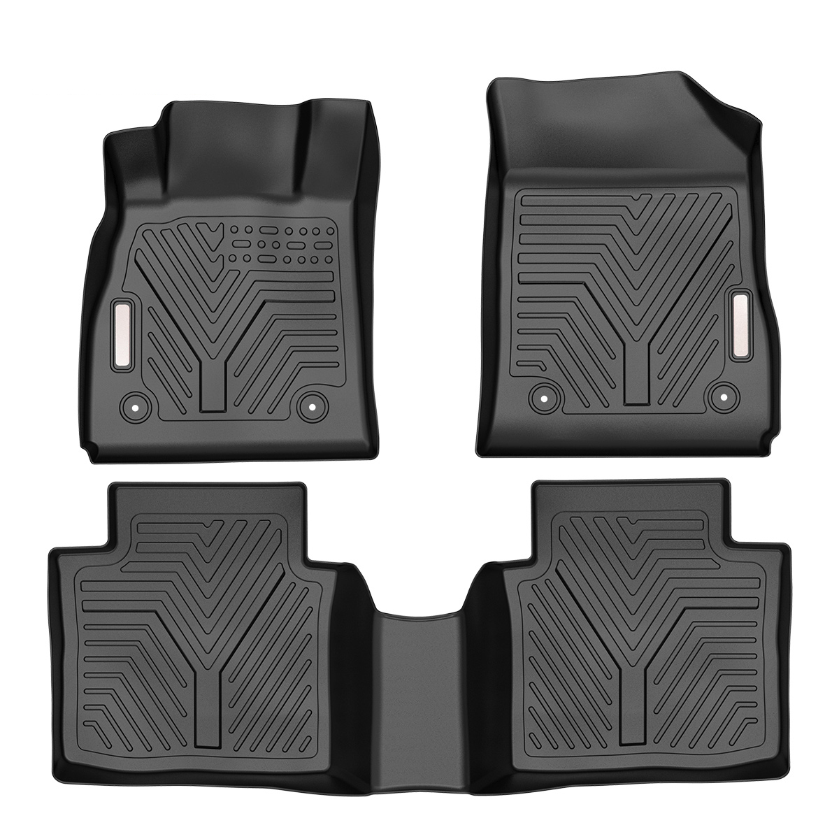 3D MAXpider 20142017 Chevrolet Impala Front Row All Weather Floor