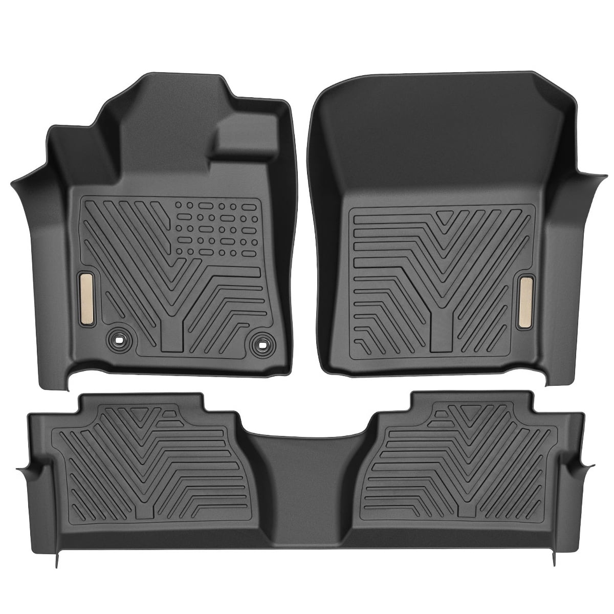 Ledkingdomus TPE Rubber Front and Rear for 20142021 Toyota Tundra
