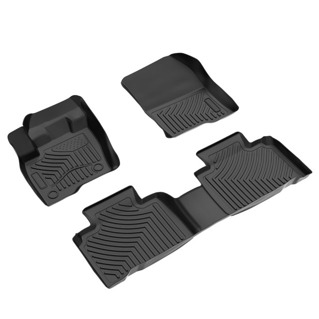 Ledkingdomus TPE Rubber Front and Rear for 20152024 Ford Edge Floor