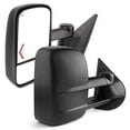 thumbnail image 1 of Ledkingdomus Tow Mirrors for 2007-2013 Chevy Silverado 1500 2500 Power Heated LED Turn Signal, 1 of 8
