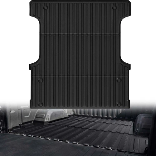 RVNI Truck Bed Mat for 2022 2023 2024 2025 Toyota Tundra CrewMax 5.5FT Pickup Bed Liner TPE All Weather Protection