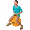 thumbnail image 1 of Ledraplastic 705343 Gymnic Junior Hop 45 Spring Ball, Yellow, 1 of 1
