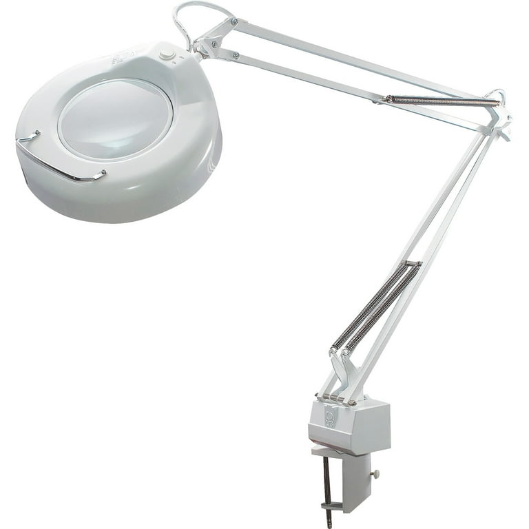 Fluorescent MAGNIFIER Lamp Makes Detailed Work Easier