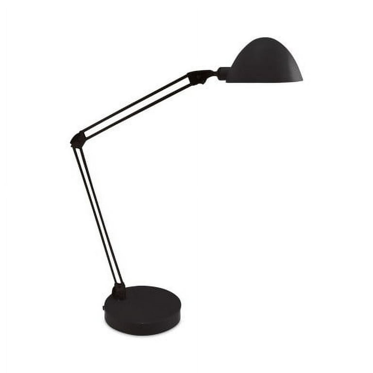 LED Desk and Task Lamp, 5W, 5.5w x 13.38d x 21.25h, Black LED Desk and Task Lamp, 5W, 5.5w x 13.38d x 21.25h, Black