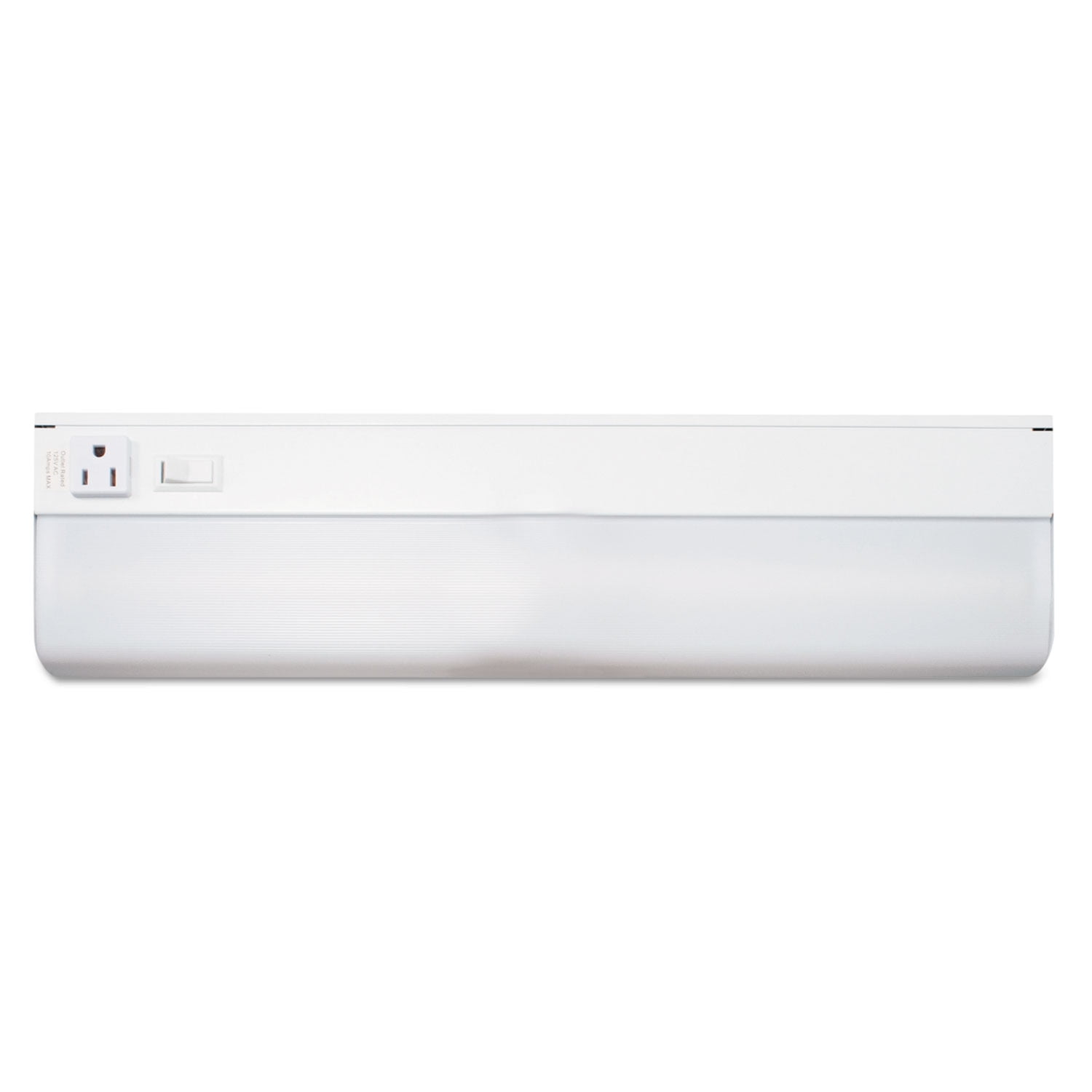 Ledu Fluorescent Fixture Steel 183/4 x 4 White L9011