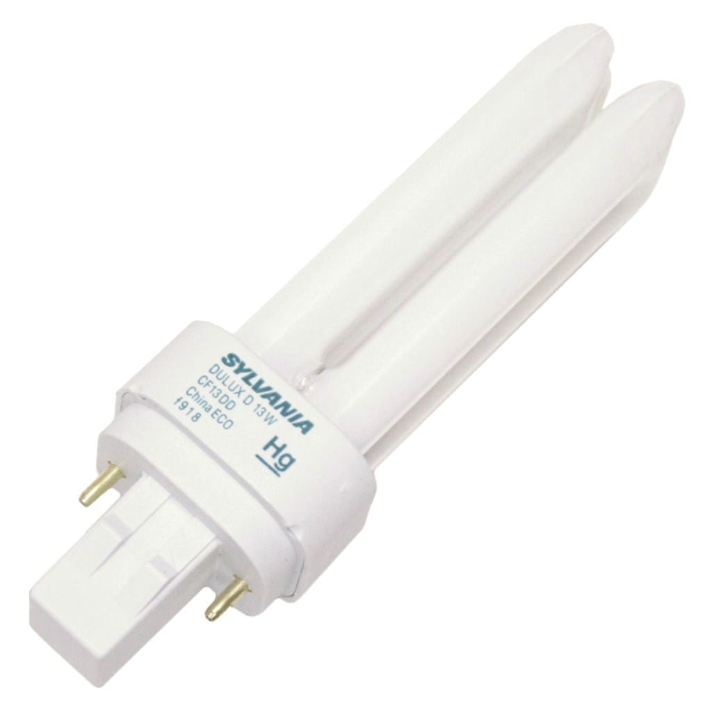 Sylvania 13W T4 2-Pin (GX23-2) CFL Bulb, 3000K Warm White Sylvania 13W T4 2-Pin (GX23-2) CFL Bulb, 3000K Warm White