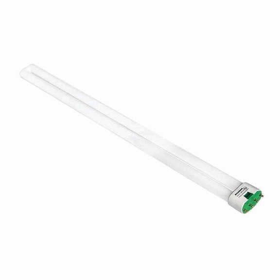 Satco S6757 - 18 watt; pin-based Compact Fluorescent; 3000K; 82 CRI; 2G11 base