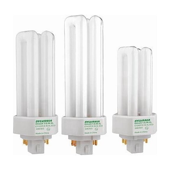 Satco S6753 - 42 watt; pin-based Compact Fluorescent; 2700K; 82 CRI; GX24q-4 (4-Pin) base