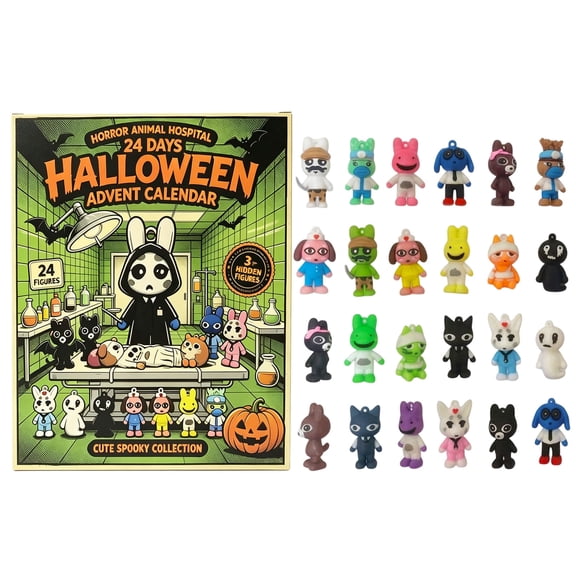 Ledyu 24PCS Action Figures Set For Game Fans Advent Calendar For Fans (A)
