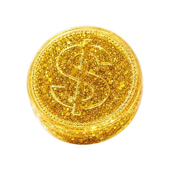 Ledyu Gold Simulation Of US Dollar A Touchable Fun Item With Eye Catching Golden Dollar Design Featuring Embossed Dollar, Rose Gold