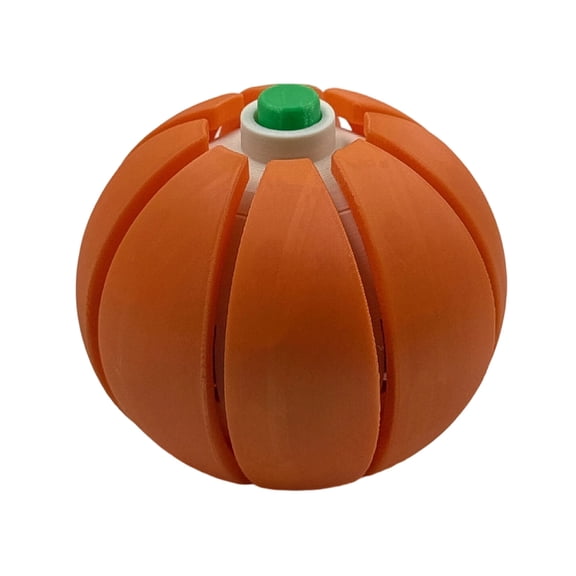 Ledyu Halloween Pumpkin Stress Button: Tap The Toy With Your Fingertip To Stress, Black