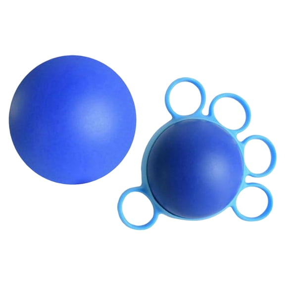 Ledyu Prospector Skateboard Hand Strengthener Grip Strengthener & Forearm Exerciser For Carpal Tunnel Guitar Rock Climbing Stress Reduction Blue Silicone Push Bubble Rot , Blue