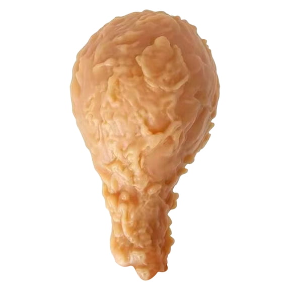 Ledyu Prospector Skateboard Slow Toys Simulating Braised Pork Chicken Legs Ribs And Poached Eggs Stress Toys Games Sausage Fidgets , Orange