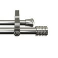 thumbnail image 1 of Lee 13/16" Double Curtain Rod-Color:Satin Nickel,Size:28-48", 1 of 4