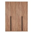 thumbnail image 1 of Lee 2-Piece Module Wardrobe 1.0 & 2.0 Closet from Engineered Wood - Golden Brown, 1 of 20