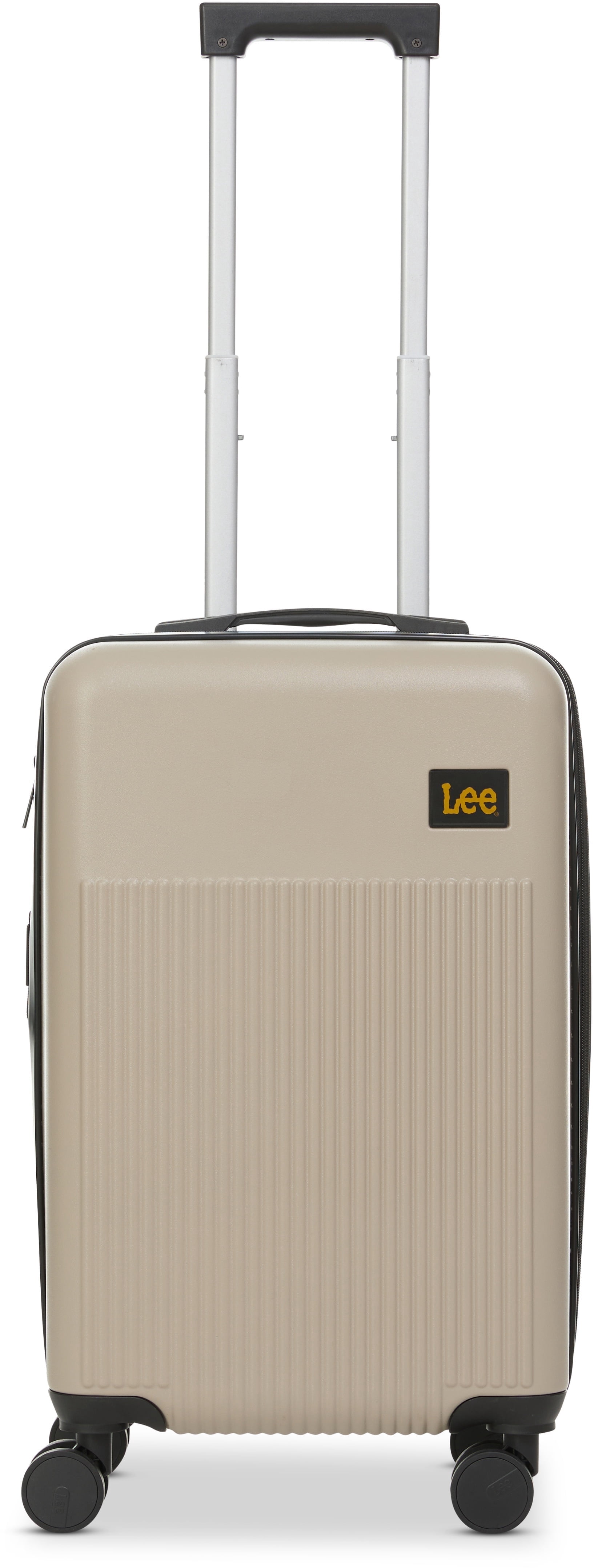 【Lee✩】 Lee 21 in Unisex Carry-On Luggage, Beige - Walmart.com