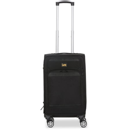 Lee Carry-on Luggage with Wheels - 21" Carry-on Suitcase, Multi-Directional Wheels, Inner Mesh Pockets and Secure Strap