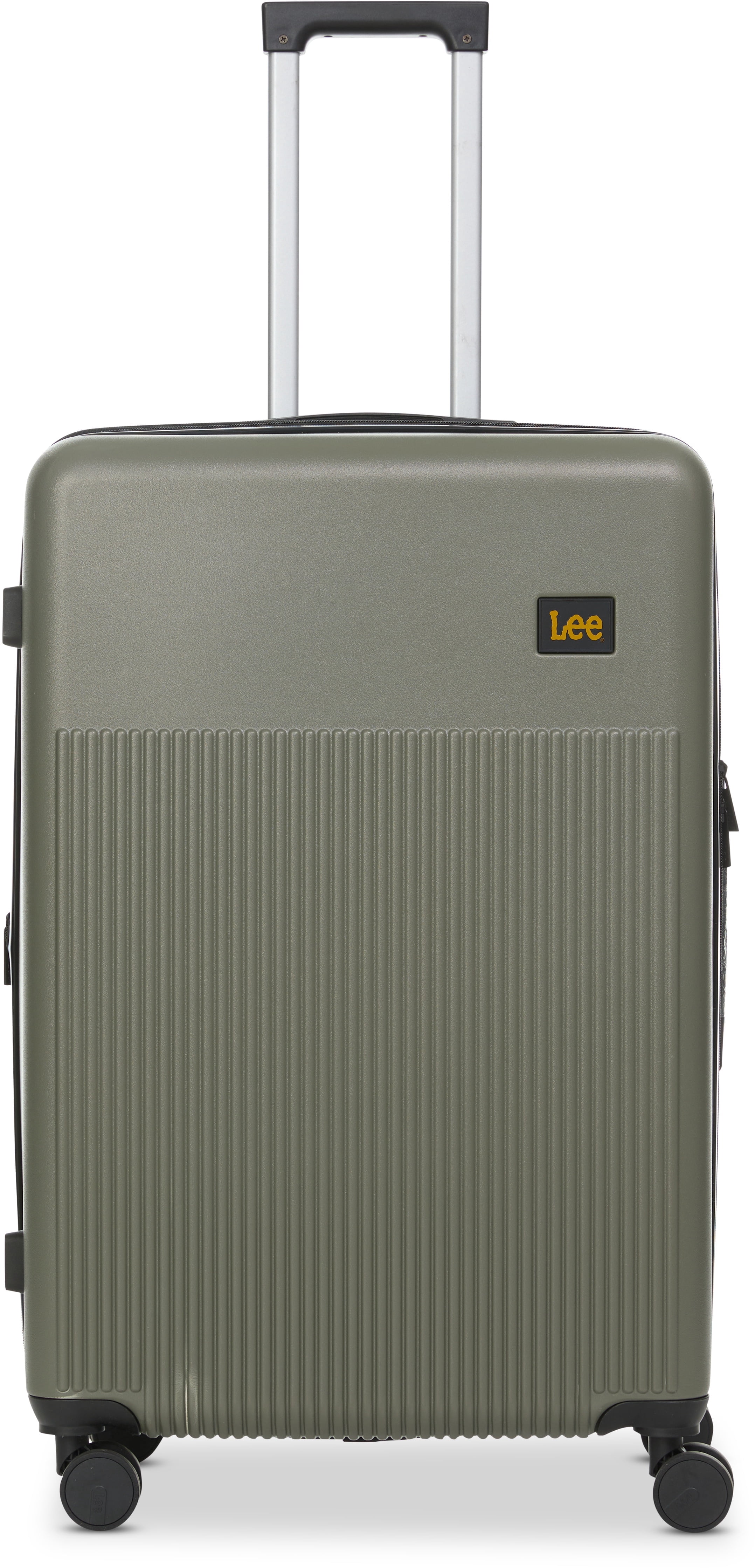 Lee 28 in Unisex Checked Bag Luggage, Olive